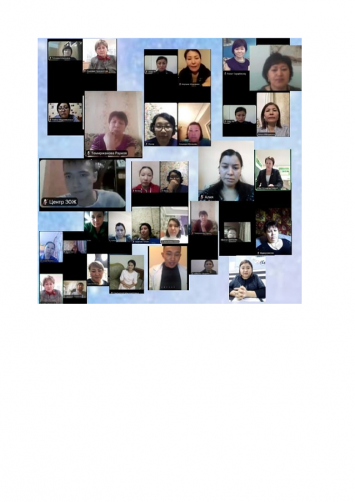 20.11.2020 ж Zoom платформасы арқылы 5-8 сынып ата- аналарымен кезекті жиналыс өтті.