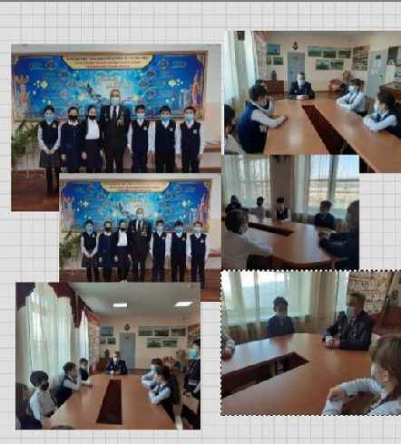 Ауған соғысының ардагері Бегатов Боранбаймен кездесу кеші өткізілді