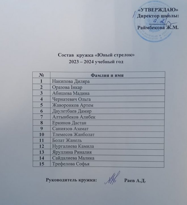 Юный стрелок